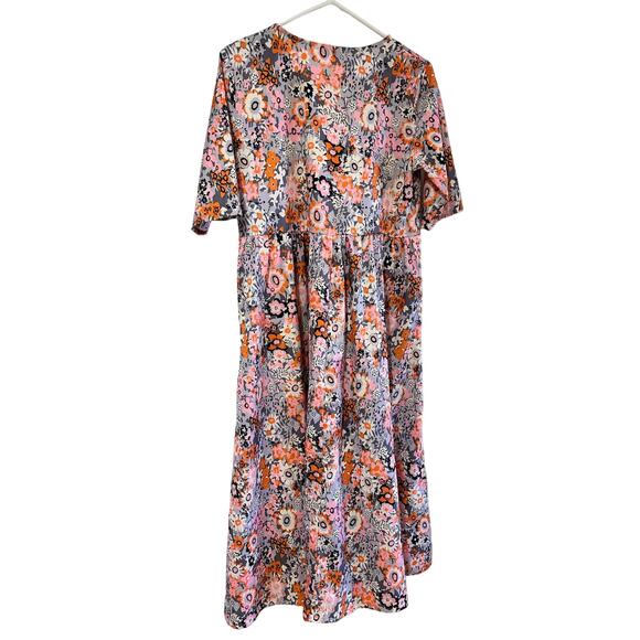 Hekka Maxi Dress -‎ EUC - sz M - Picture 2 of 4